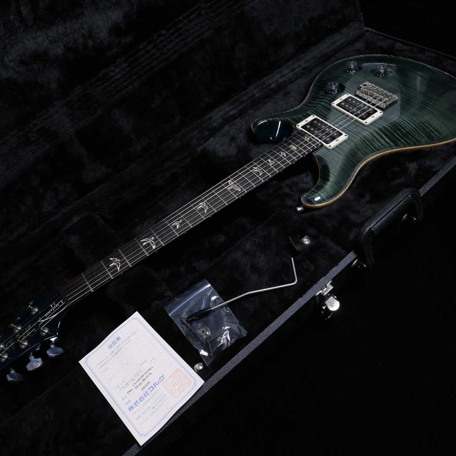 ポールリードスミス(Paul Reed Smith) Custom24 10Top Teal Black 2011 (Pattern Thin Neck) 【ＺＶ】 〔中古〕
