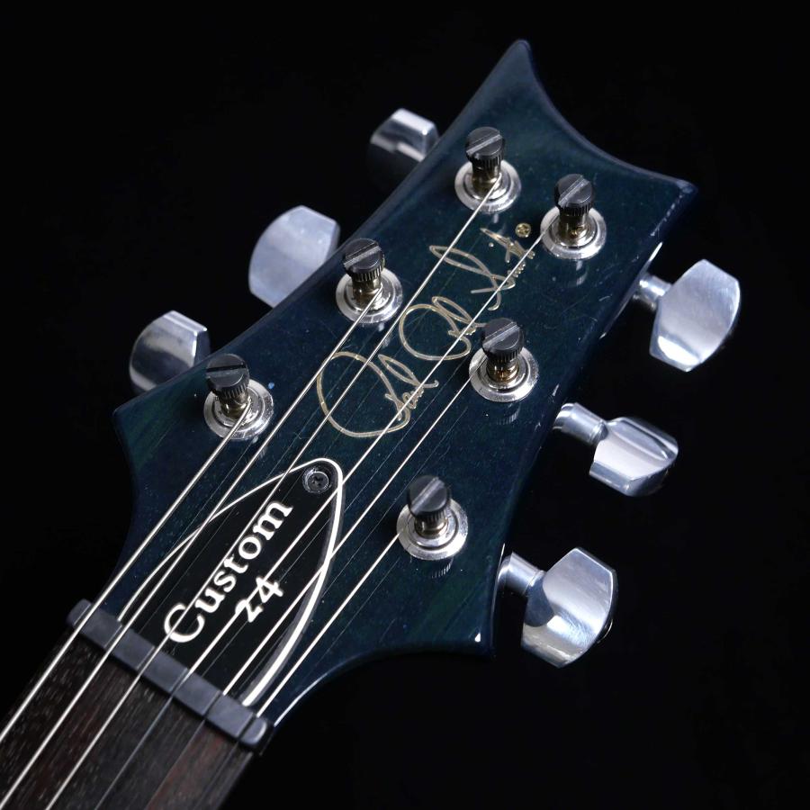 ポールリードスミス(Paul Reed Smith) Custom24 10Top Teal Black 2011 (Pattern Thin Neck) 【ＺＶ】 〔中古〕