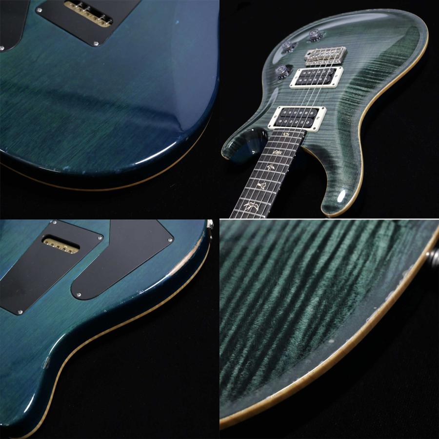 ポールリードスミス(Paul Reed Smith) Custom24 10Top Teal Black 2011 (Pattern Thin Neck) 【ＺＶ】 〔中古〕
