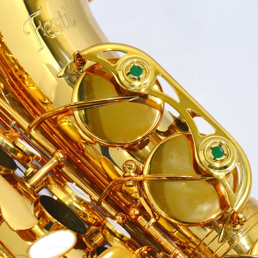 美品 Festi フェスティ アルトサックス A1800 ケース付き 彫刻 【公式