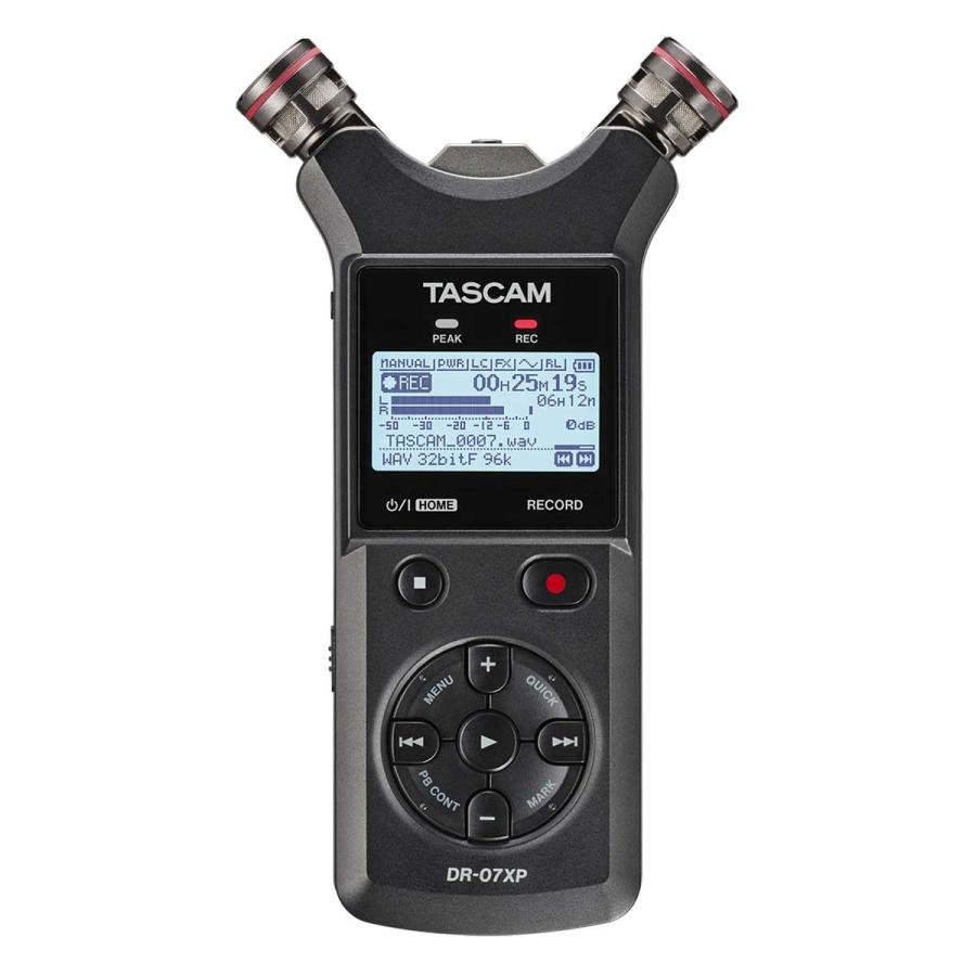 TASCAM タスカム DR-07XP ポータブルレコーダー USB Type-C対応 A-B