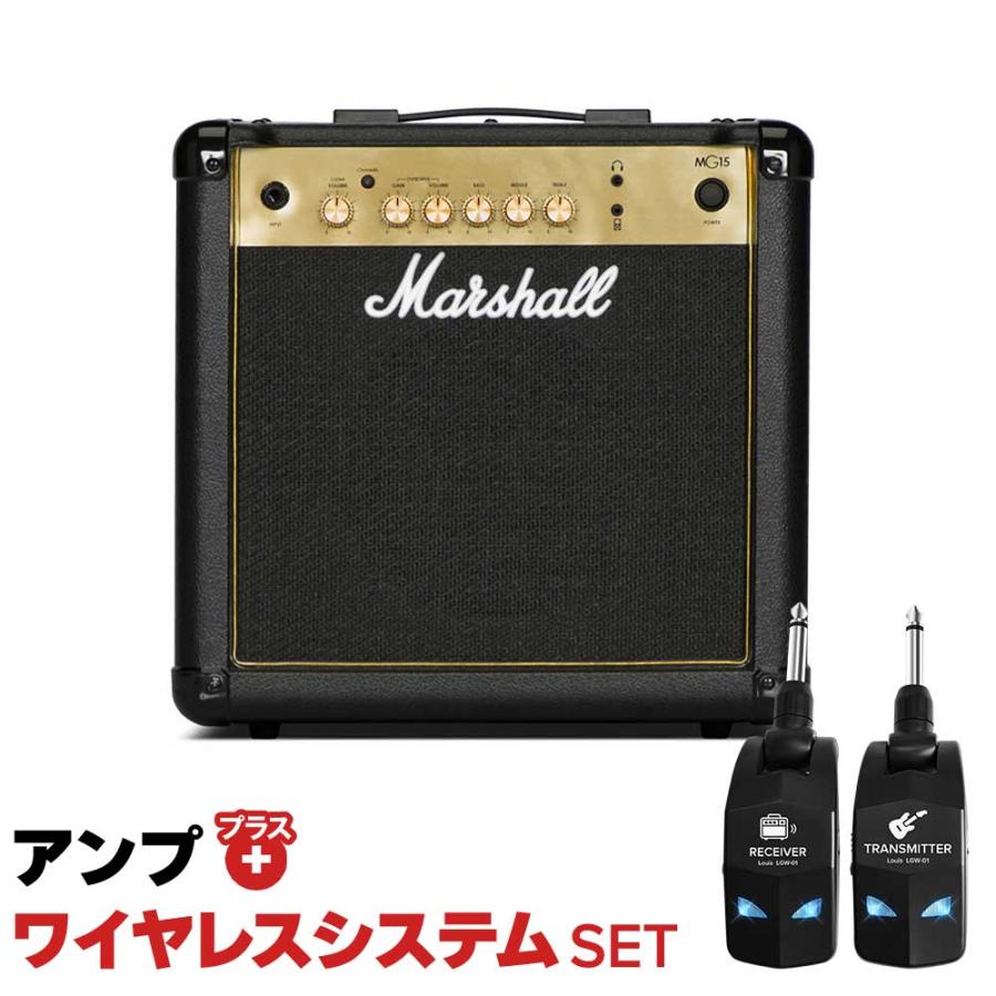 Marshall（マーシャル） 簡単操作♪シールド不要で快適演奏 MG15 + LGW