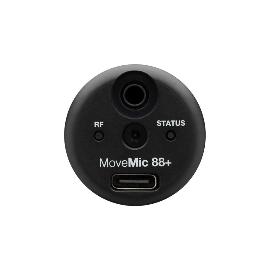 MoveMic 88+ ワイヤレスコンデンサーマイク ShureからMoveMic 88+ ワイヤレス・ステレオ・コンデンサー