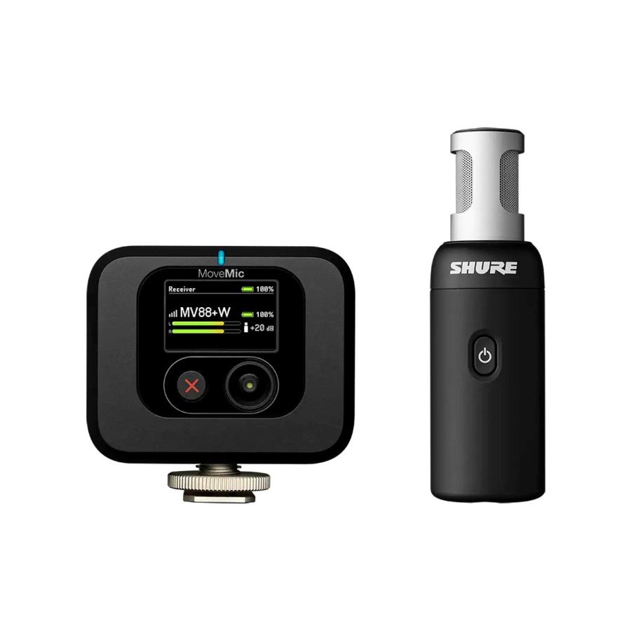 SHURE（シュア） MoveMic 88+ 受信機キット ワイヤレス・ステレオ