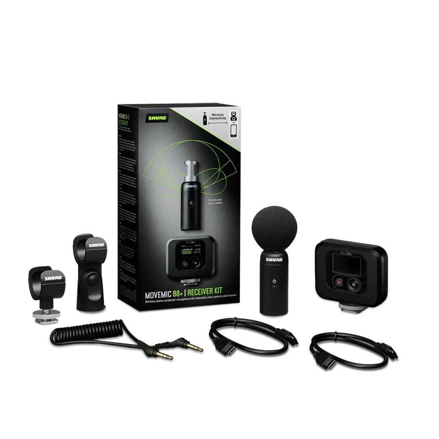 SHURE（シュア） MoveMic 88+ 受信機キット ワイヤレス・ステレオ