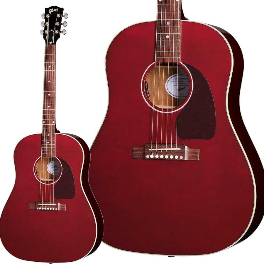Gibson（ギブソン） J-45 Standard Wine Red Gloss エレアコギター