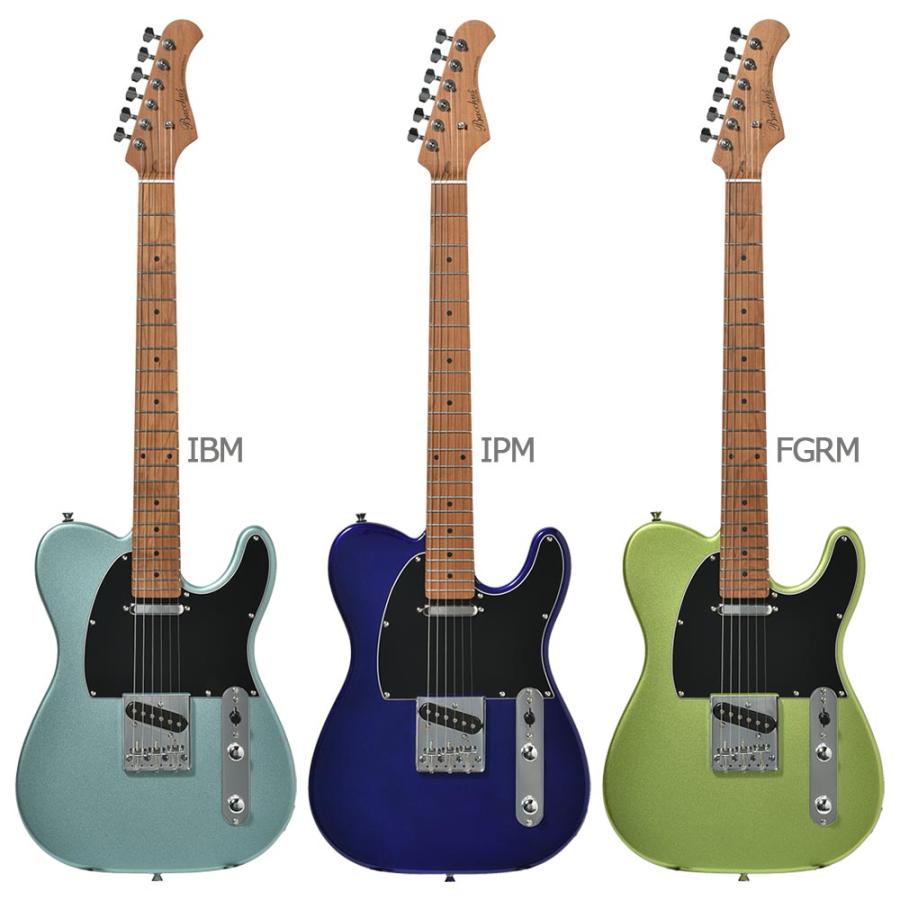 バッカス　エレキギター Bacchus BST-1-RSM/M エレキギター初心者14点セット 【VOXアンプ付き