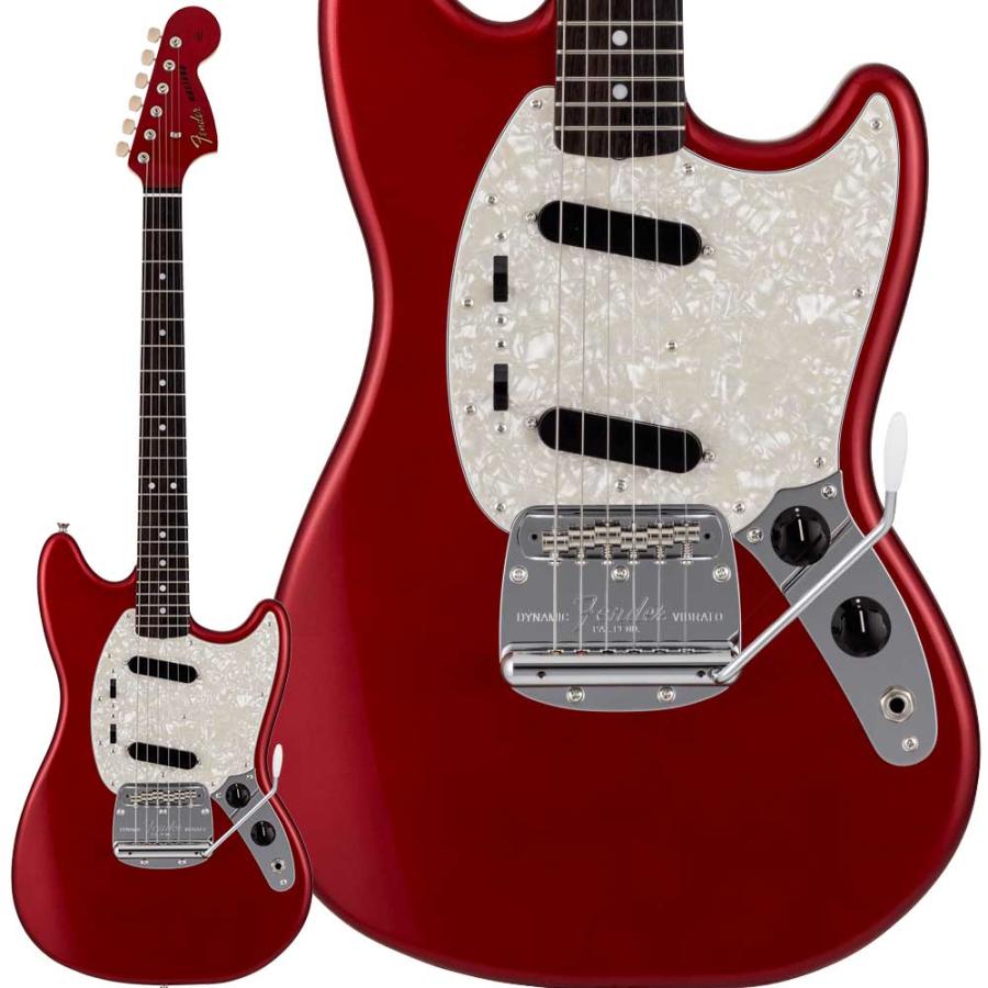 Fender（フェンダー）　ムスタング　エレキギター　赤 Fender（フェンダー） Made in Japan Traditional 70s Mustang Candy