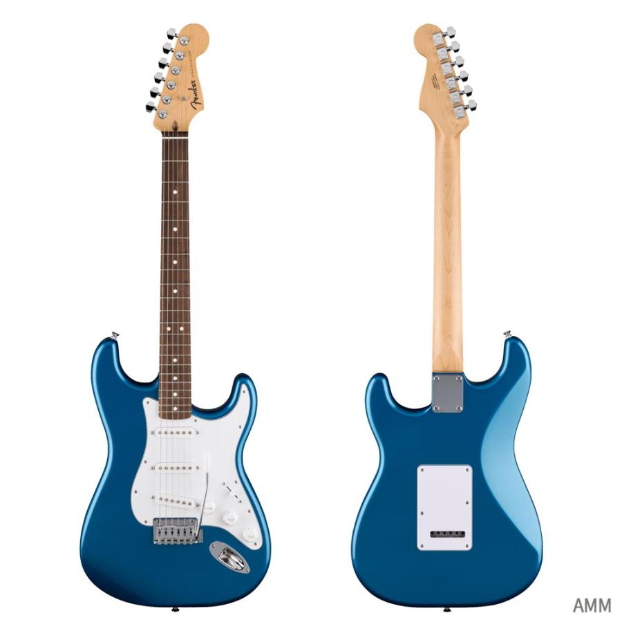 Fender Stratocaster ギター初心者セット アンプ付き Fender（フェンダー） Standard Stratocaster エレキギター 初心者14点