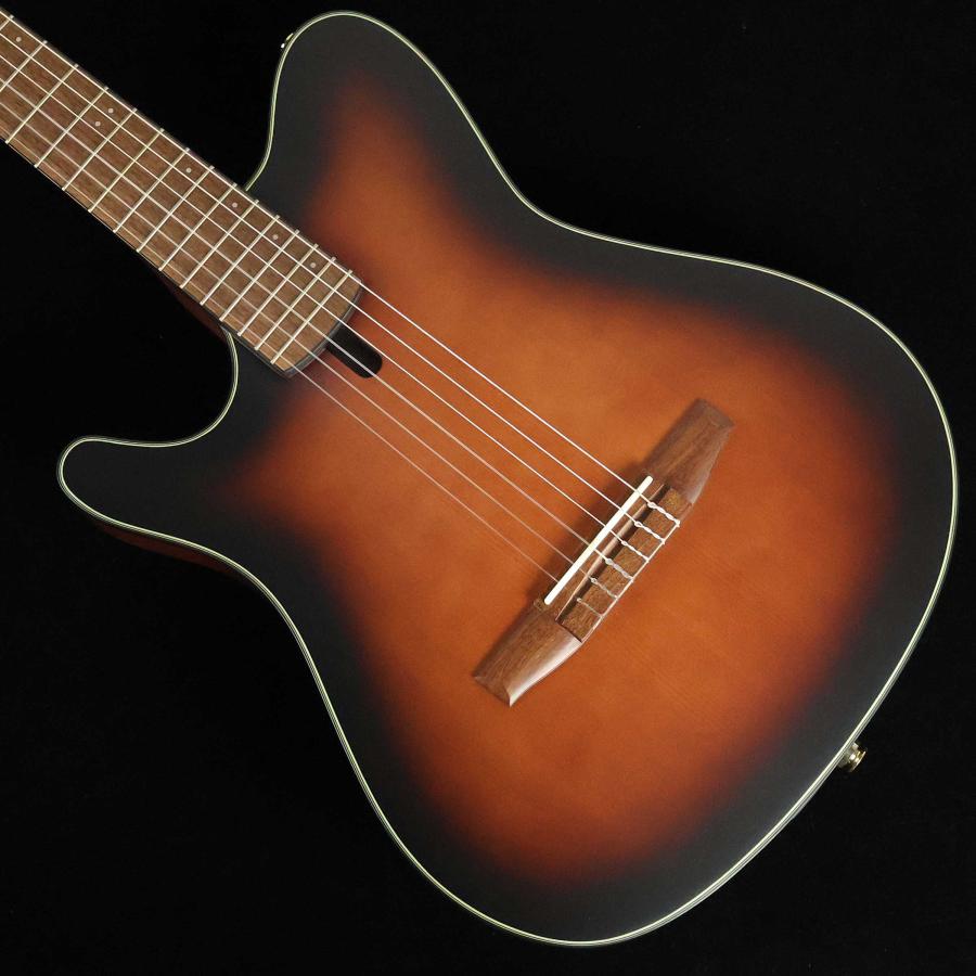 ギター Ibanez FRH10NL Ibanez FRH10NL Left-Handed Nylon-String Acoustic-Electric