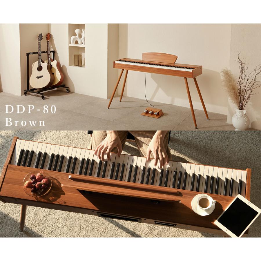 Donner ドナー 電子ピアノ ハンマーアクション 88鍵盤 DDP-80