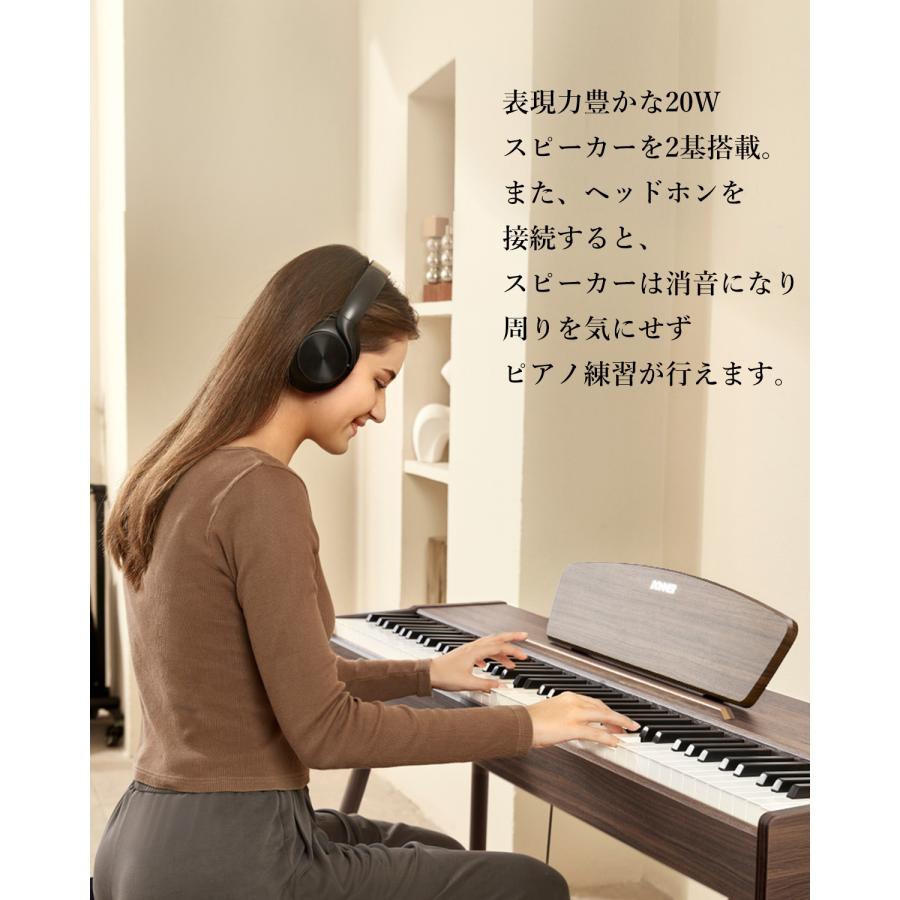 Donner ドナー 電子ピアノ ハンマーアクション 88鍵盤 DDP-80