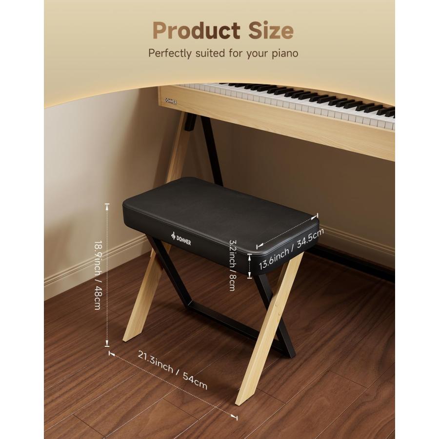 Donnerピアノ YAMAHA椅子付き