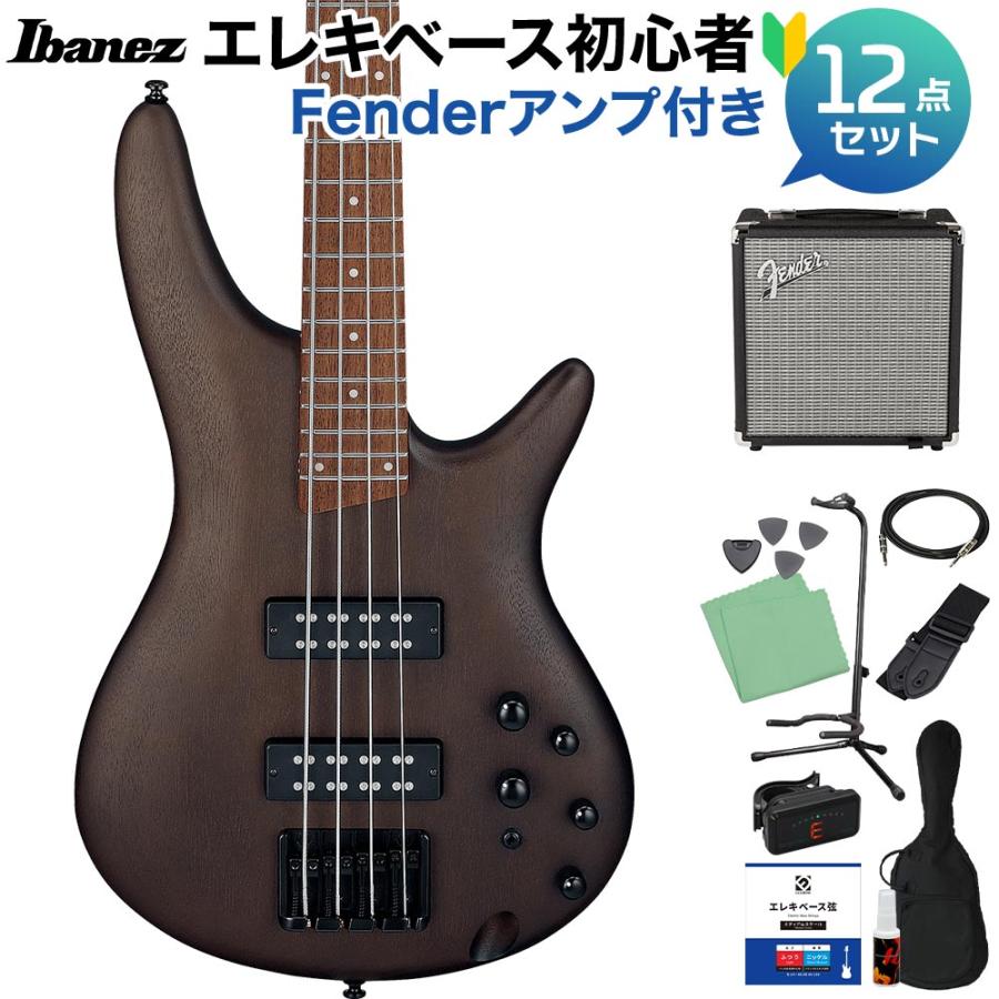 Ibanez（アイバニーズ） SR300EB WNF ベース初心者12点セット Fender