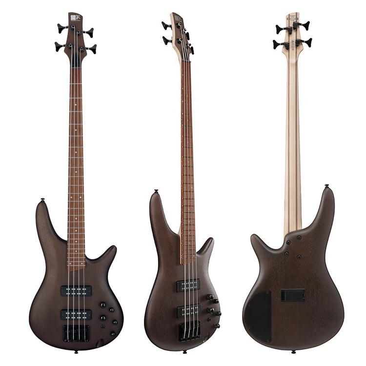 Ibanez アイバニーズ SR300EB WNF ベース初心者12点セット Fenderアンプ付 エレキベース Walnut Flat_1