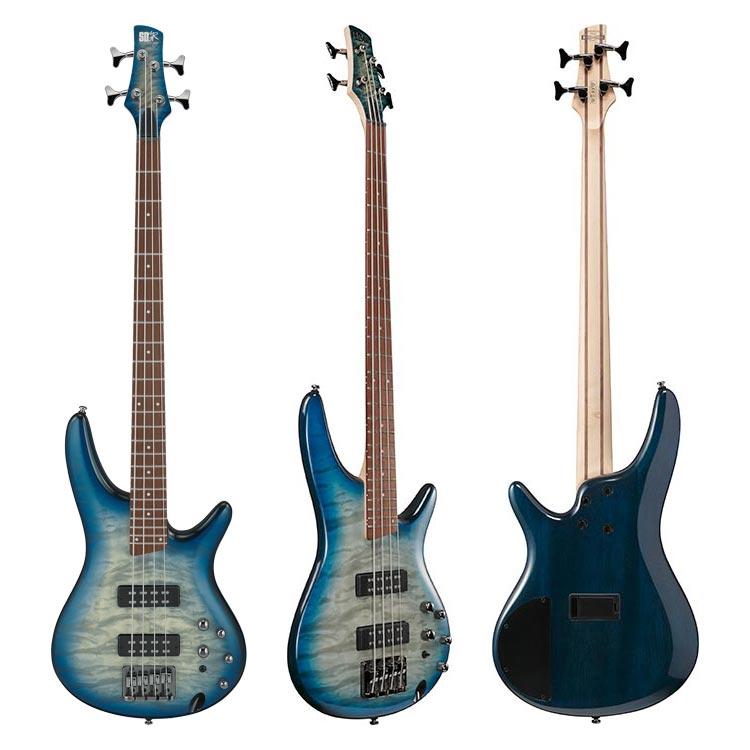 Ibanez アイバニーズ SR400EQM SCB ベース初心者12点セット