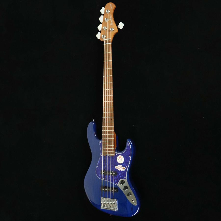 Bacchus（バッカス） WL5-ASH/RSM See Through Blue S/N：GI18972 5弦