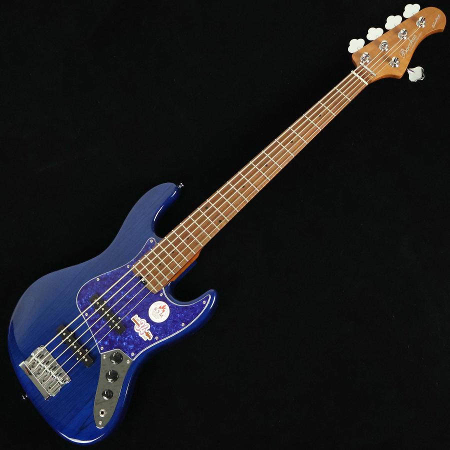 Bacchus（バッカス） WL5-ASH/RSM See Through Blue S/N：GI18972 5弦