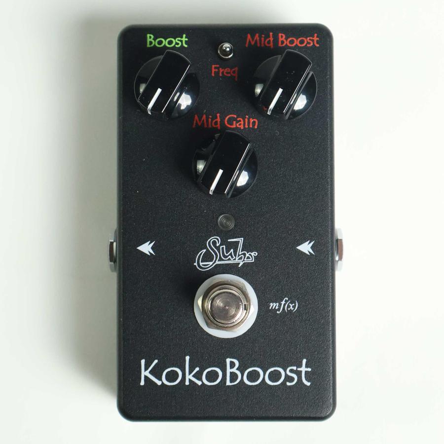 Suhr サー Koko Boost (Black Edition) コンパクトエフェクター 