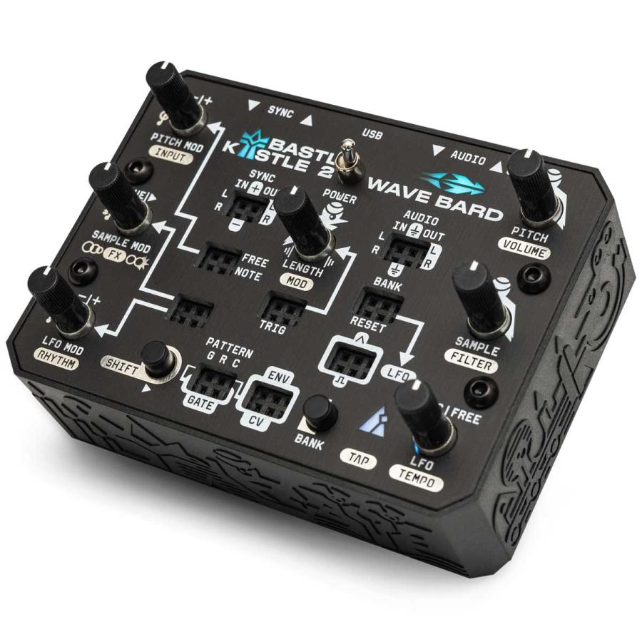 Bastl Instruments バストルインストゥルメンツ KASTLE 2 WAVE BARD ステレオサンプルプレイヤー : 島村楽器 ...