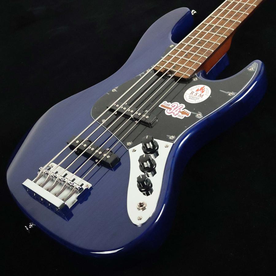 Bacchus バッカス WL5-ASH/RSM See Through Blue　S/N：GI14943 5弦 未展示品_8