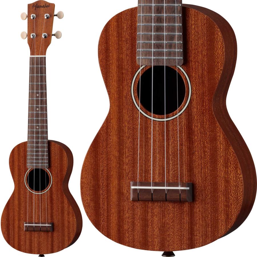 HANALEI（ハナレイ） HUK-100SII ソプラノウクレレ ギグケース付属