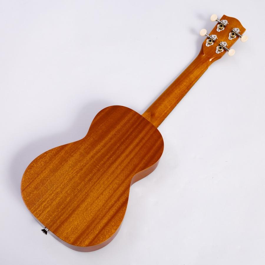 値下げ　高品質ウクレレ　単板使用　良品 Hanalei HUK-300SII ウクレレ初心者セット スタンド付き入門8点セット