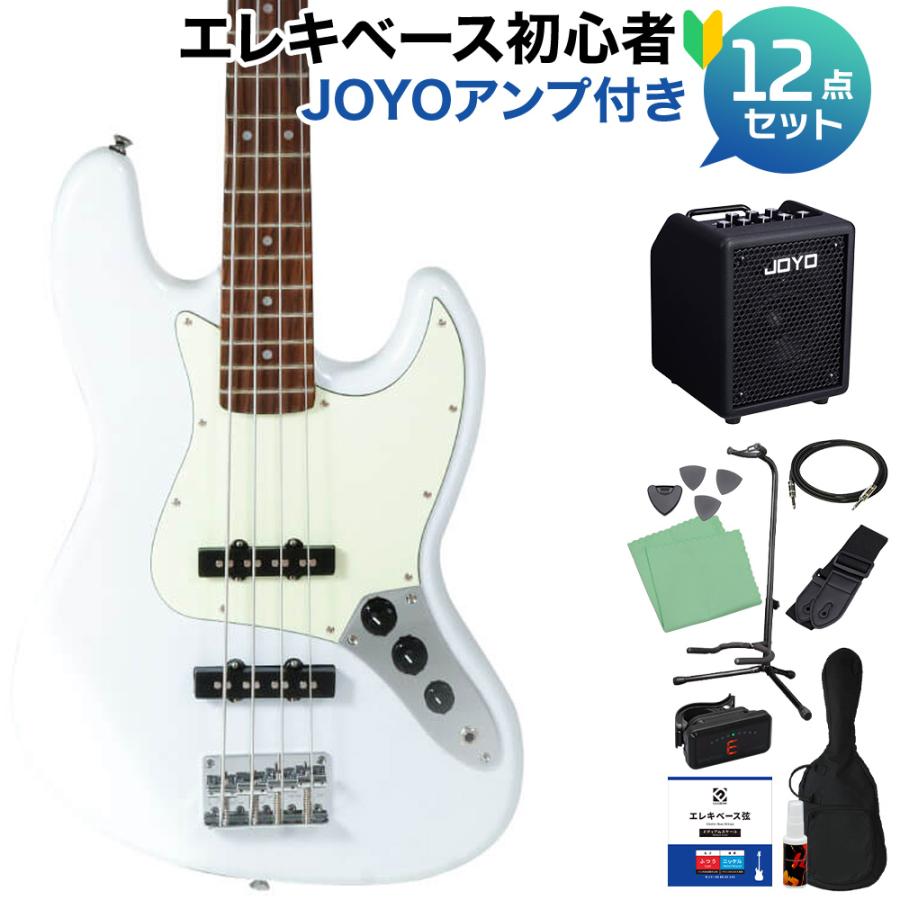 SX エスエックス SJB62PRO/OWH ベース 初心者12点セット VOXアンプ付