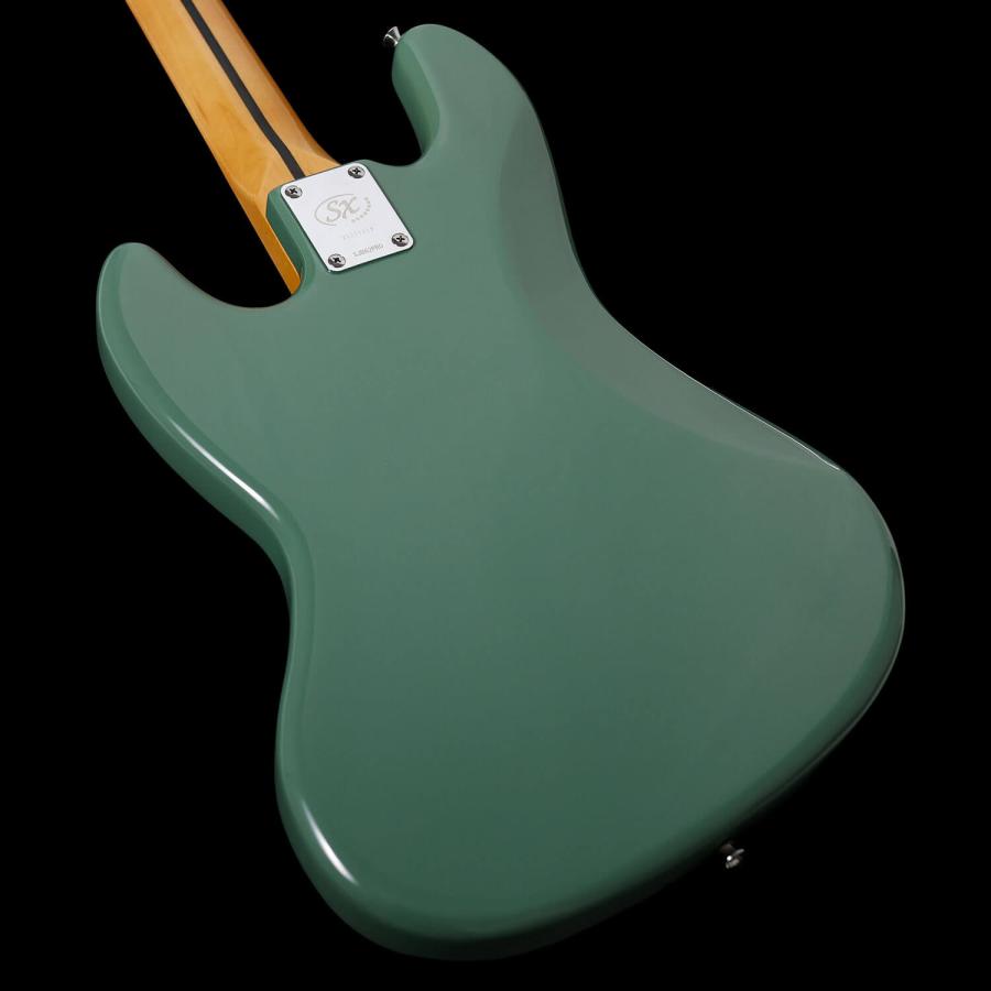 SX エスエックス SJB62PRO/VGN ベース 初心者12点セット ヘッドホンアンプ付 ジャズベースタイプ USAアルダーボディの画像