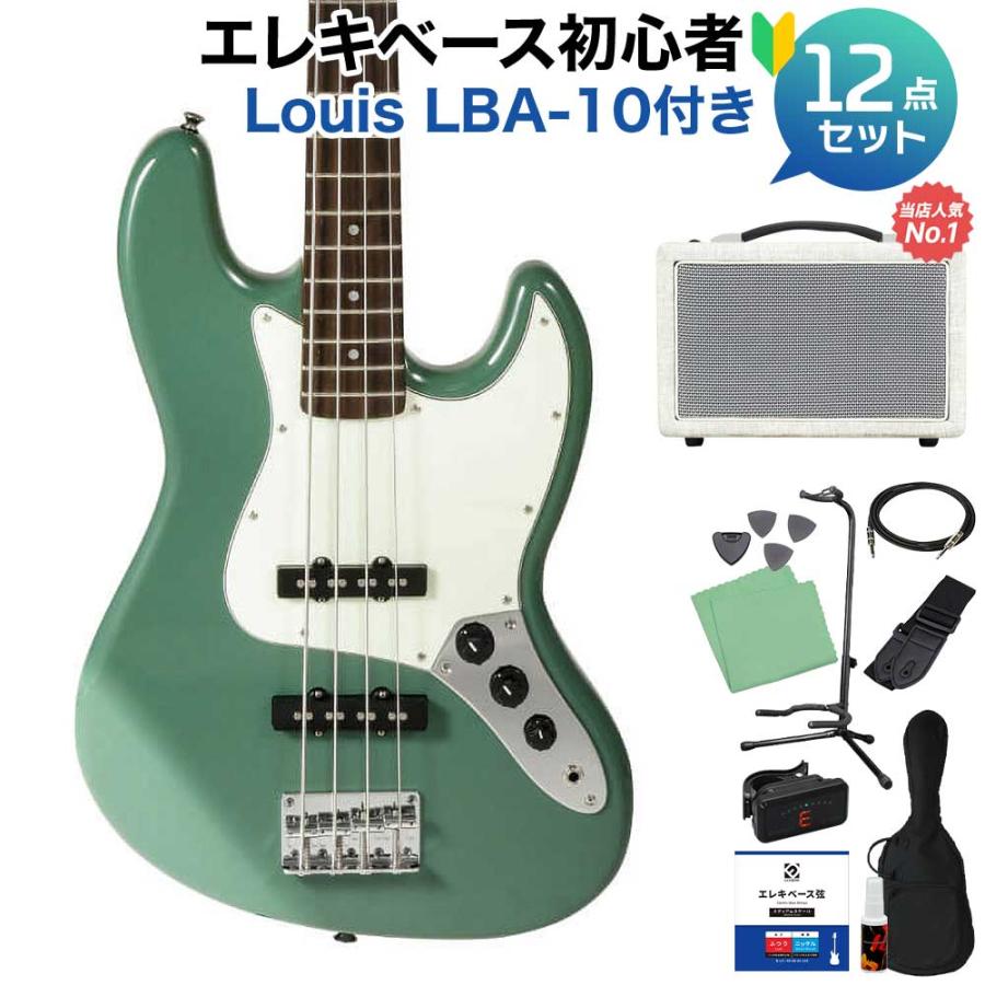 初心者向けベース豪華セット SX エスエックス SJB62PRO/VGN ベース 初心者12点セット 島村楽器で一