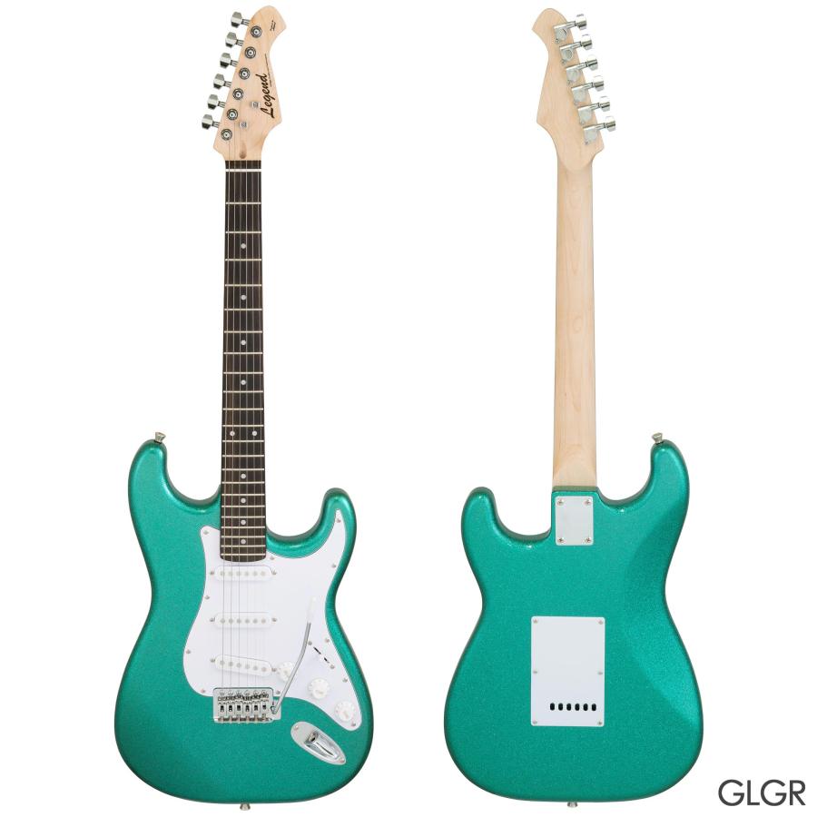 LEGEND レジェンド LST-Z GLGR / M GLBK エレキギター初心者14点セット