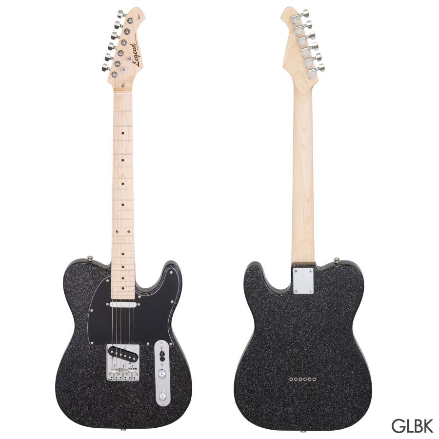 LEGEND レジェンド LTE-Z GLGR / M GLBK エレキギター初心者14点セット