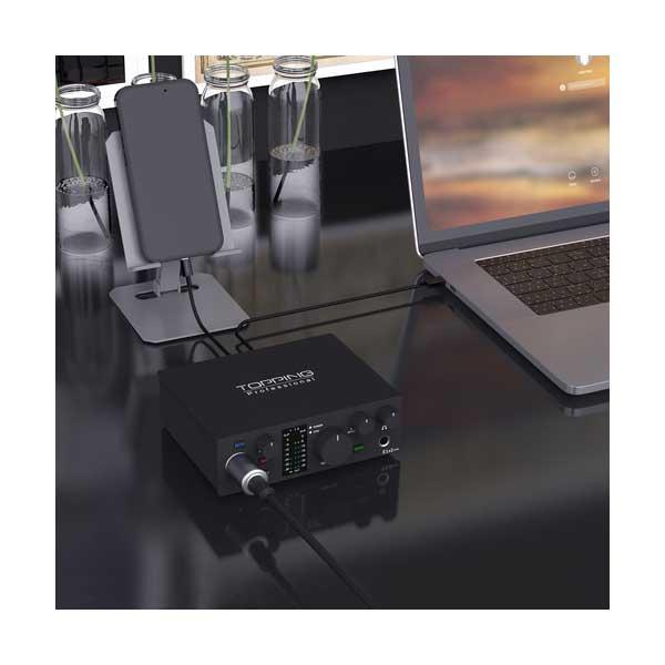 【完備品】TOPPING e1x2OTG +周辺機器 TOPPING Professional トッピング プロフェッシ E1x2OTG (ブラック