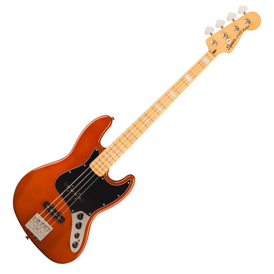 Squier by Fender Classic Vibe Active '70s JB Mocha ベース初心者セット 充電式ミニアンプ付の画像