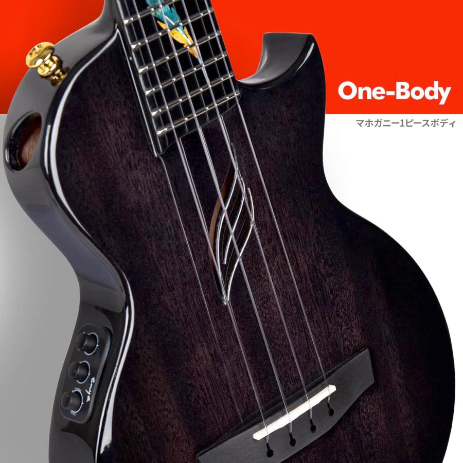 国内正規品 ENYA エンヤ Feather Mahogany Black (ブラック) テナー