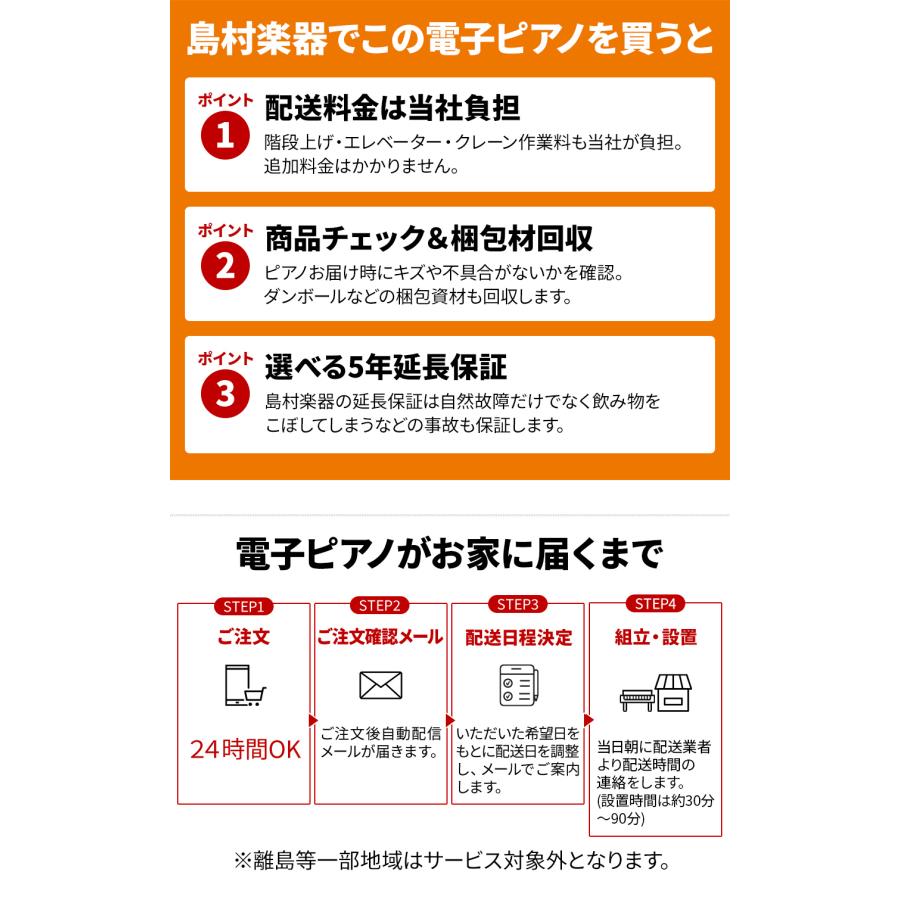 KAWAI カワイ 電子ピアノ 88鍵盤 CX302A ホワイトメープル調仕上げ 配送設置無料・代引不可の画像
