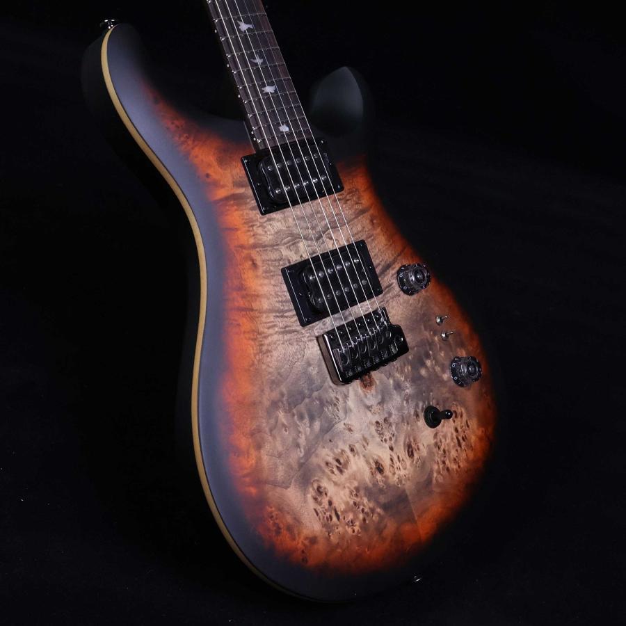 PRS ポールリードスミス(Paul Reed Smith) SE Custom24-08 Poplar Burl Charcoal Cherry Midnight Burst 限定モデル エレキギター SEカスタム24-08 ポプラバールの画像