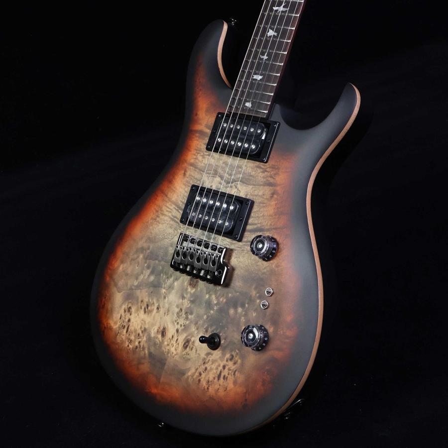 PRS ポールリードスミス(Paul Reed Smith) SE Custom24-08 Poplar Burl Charcoal Cherry Midnight Burst 限定モデル エレキギター SEカスタム24-08 ポプラバールの画像