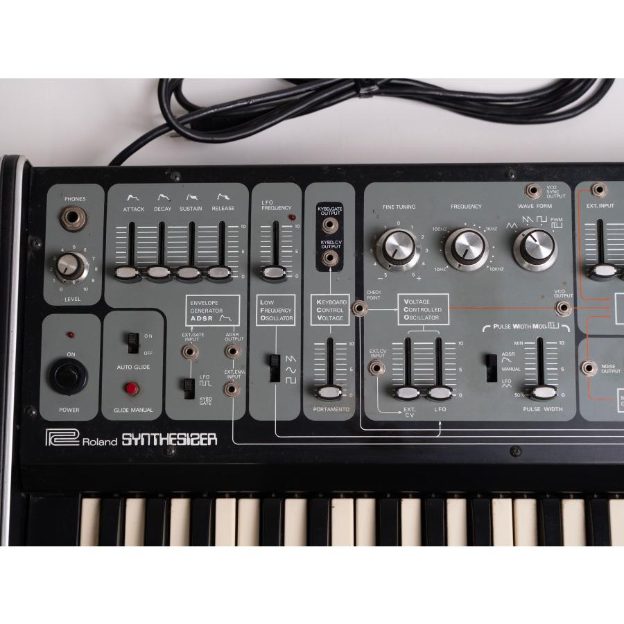 Roland System100model101 動作確認済み、ハードケース付 ローランド（Roland） System-100 Model 101 シンセサイザー