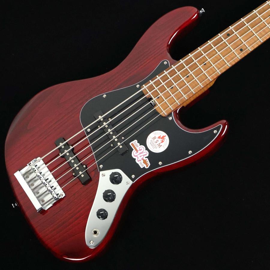 Bacchus（バッカス） WL5-ASH/RSM See Through Red S/N：GI21182 5弦