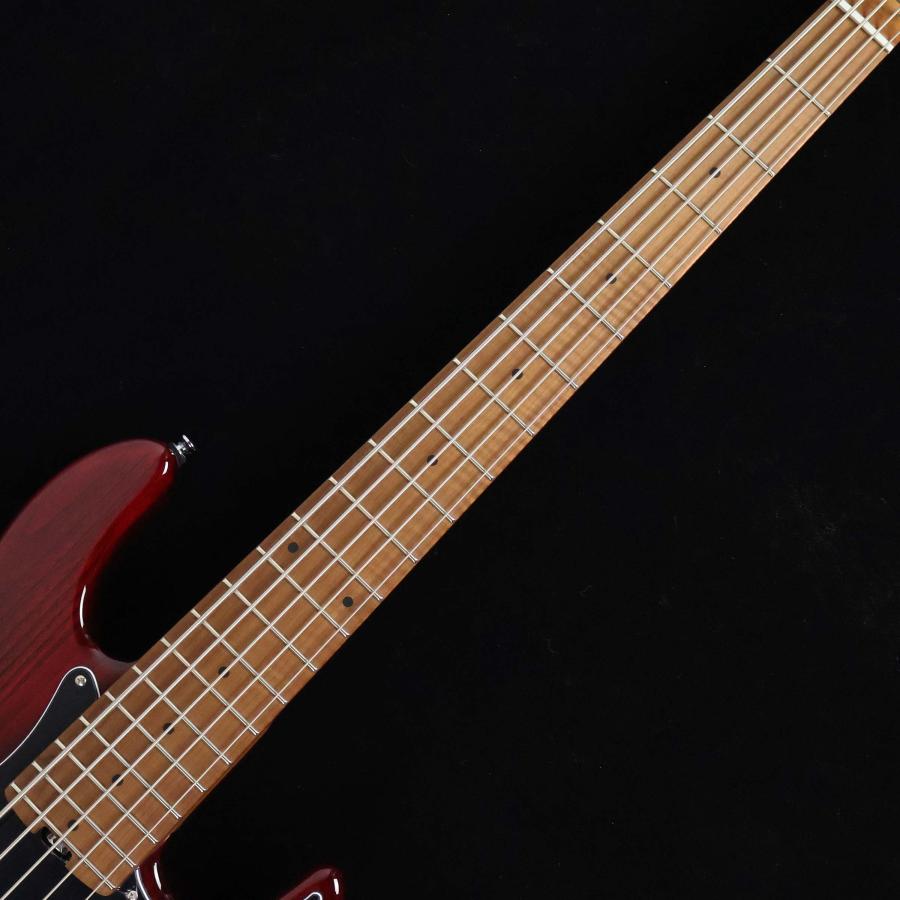 Bacchus バッカス WL5-ASH/RSM See Through Red　S/N：GI21182 5弦 未展示品_2