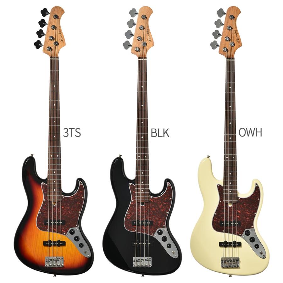 Bacchus バッカス BJB-1-RSM/R-TTPG ベース初心者12点セット 島村楽器で一番売れてるベースアンプ付 エレキベース ユニバースシリーズの画像