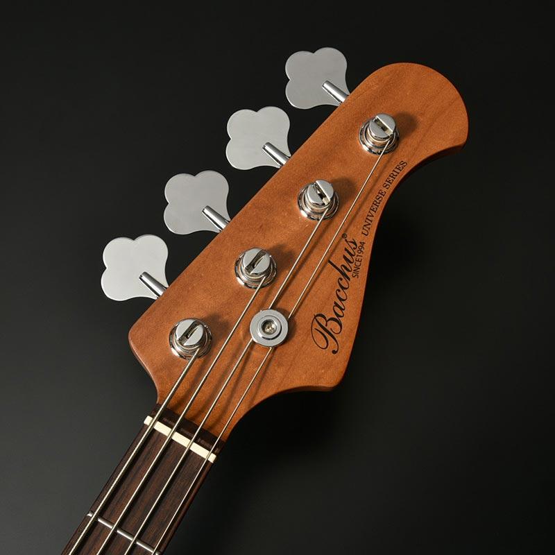 Bacchus バッカス BJB-1-RSM/R-TTPG ベース初心者12点セット Fenderアンプ付 エレキベース ユニバースシリーズの画像