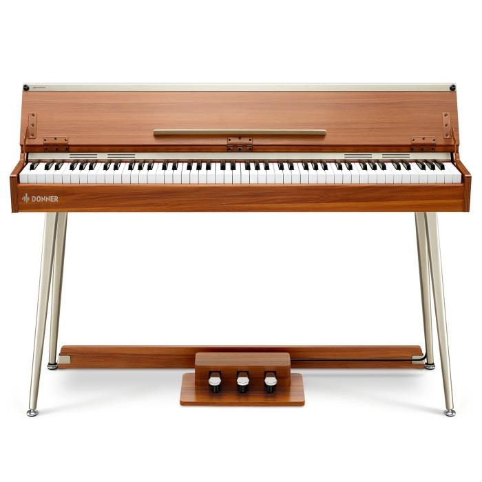 Donner ドナー 電子ピアノ ハンマーアクション 88鍵盤 DDP-80 PLUS ヘッドホンセット スタイリッシュデザイン グランドタッチ_8