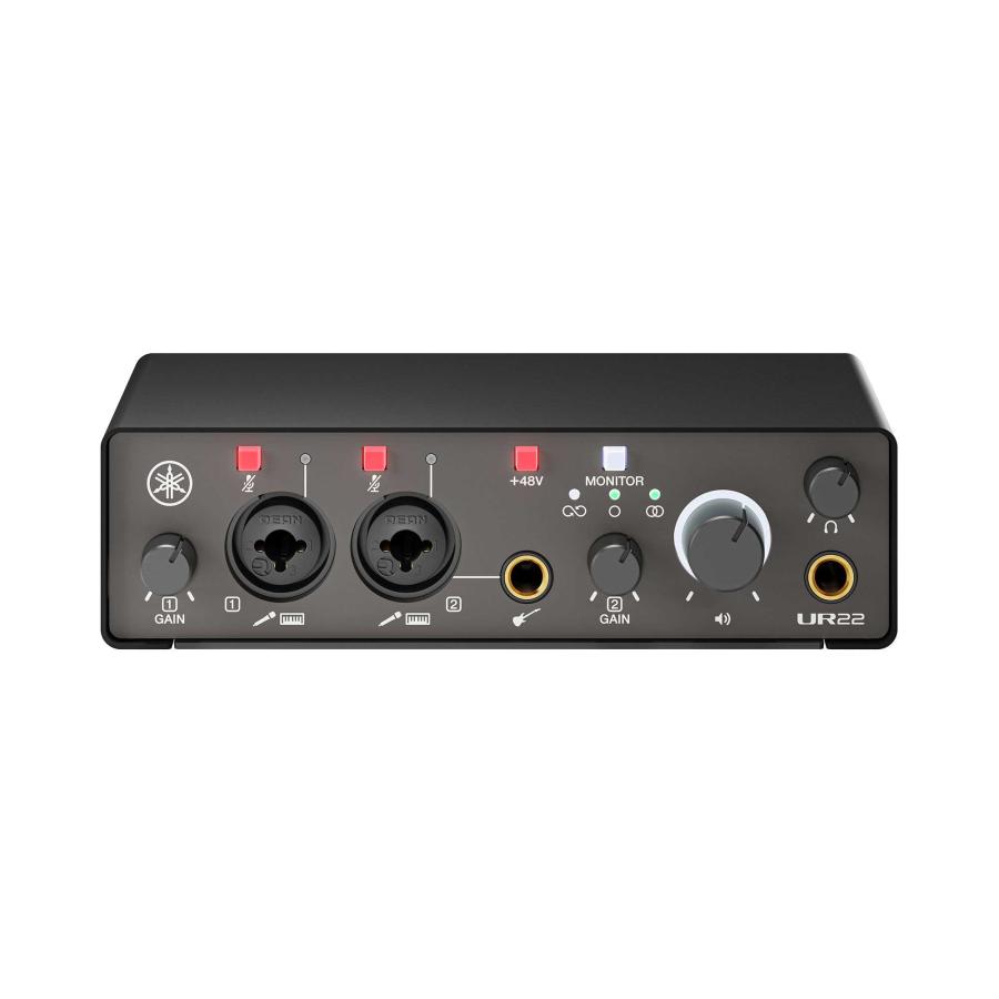 YAMAHA ヤマハ UR22 MK3 (ブラック) 2IN/2OUT USB Type-C オーディオインターフェイスの画像