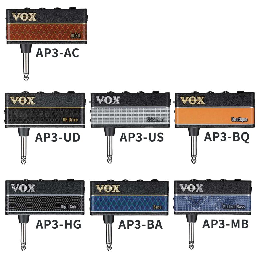 VOX ボックス amPlug3 AUXケーブルセット アンプラグ ヘッドホンアンプ_8