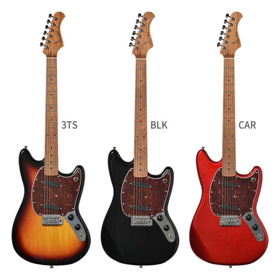 Bacchus（バッカス） BMS-1-RSM/M-TTPG エレキギター初心者14点セット