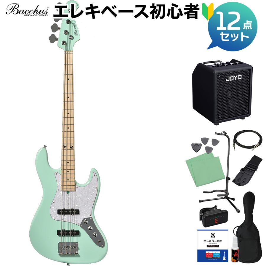Bacchus（バッカス） WJB-CHIIPAN ベース初心者12点セット VOXアンプ付 