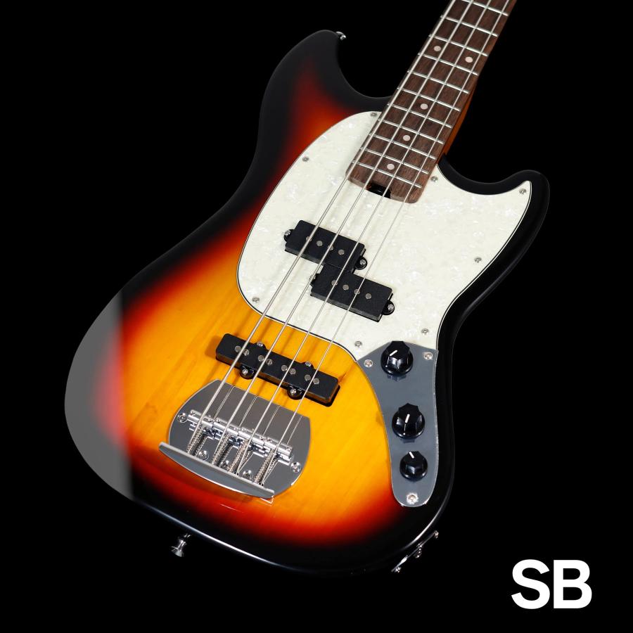 Sfida スフィーダ SJB-450 ベース初心者12点セット 充電式ミニアンプ付 ショートスケール ローステッドメイプルネックの画像