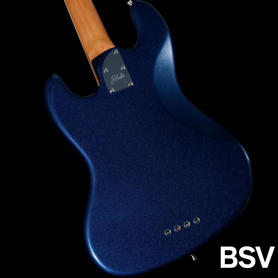 Sfida スフィーダ SJB-500 ベース初心者12点セット 多機能アンプ付 ローステッドメイプルネック ジャズベースタイプの画像